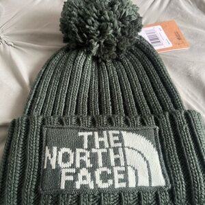 North Face Skull Cap - Forest Green